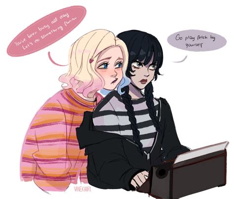 Wednesday Addams Porn Comics .